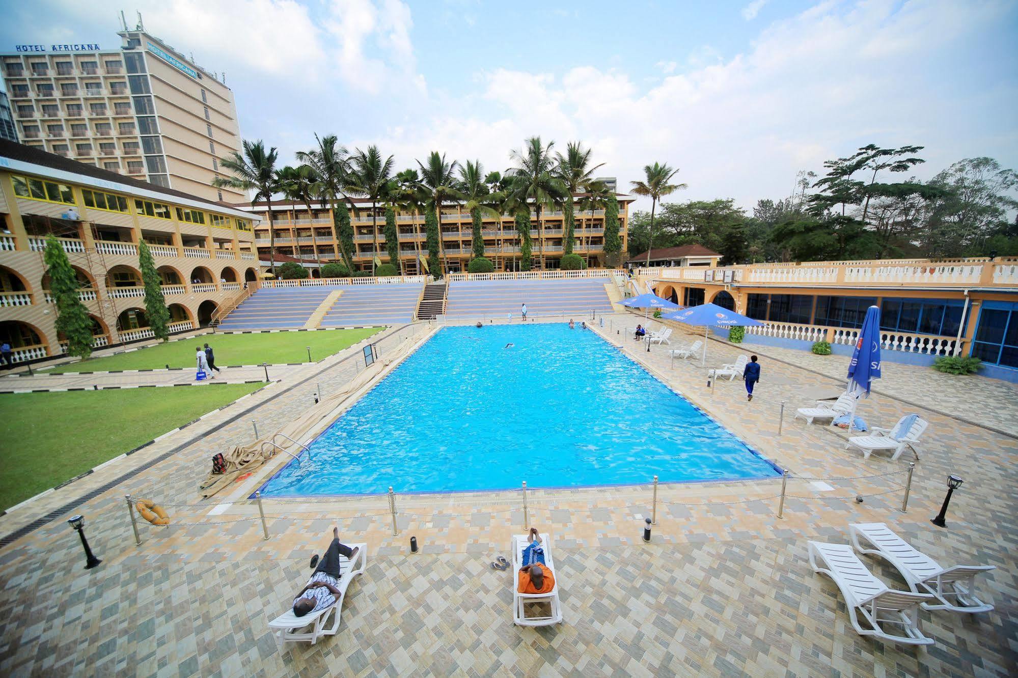 Hotel Africana Kampala Bagian luar foto